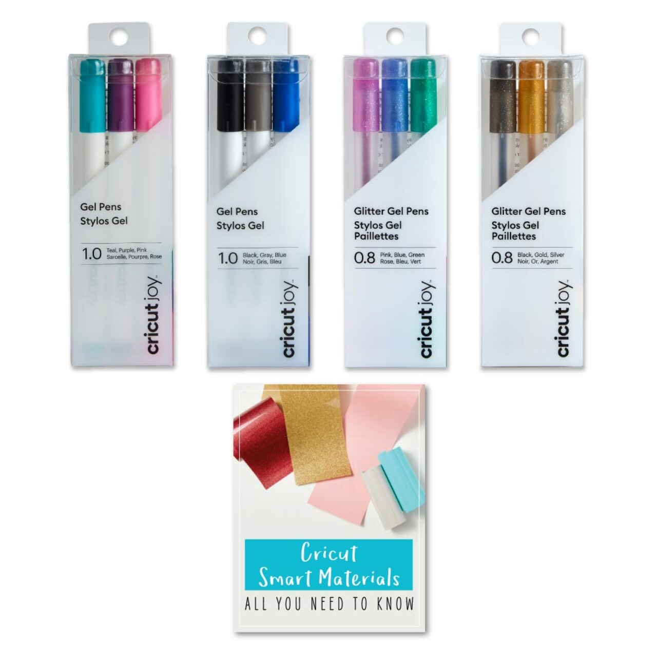 Cricut Joy Machine Gel Pen Variety Bundle Smooth And Glitter Gel Pens Cricut joy machine gel pen variety bundle smooth and glitter gel pens
